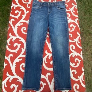 Kut from the Kloth Women's Straight Leg Jeans - Blue